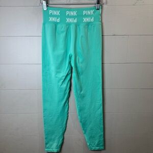 PINK Victoria's Secret | Women's Aqua Leggings Size Small